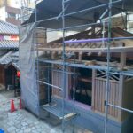 平等寺　十九社　改修工事